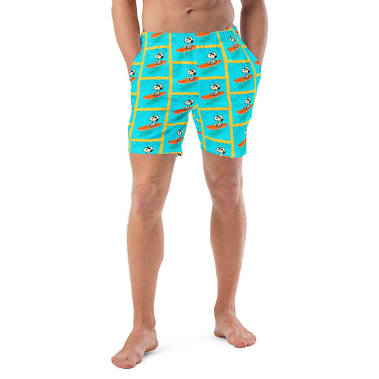Snurfin' swim trunks - Mung Bean!