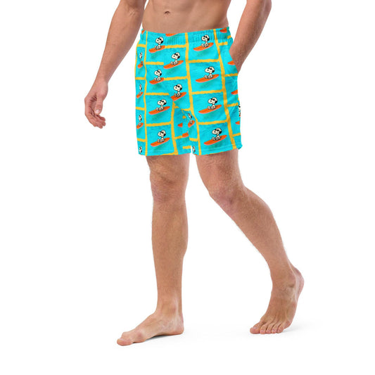 Snurfin' swim trunks - Mung Bean!