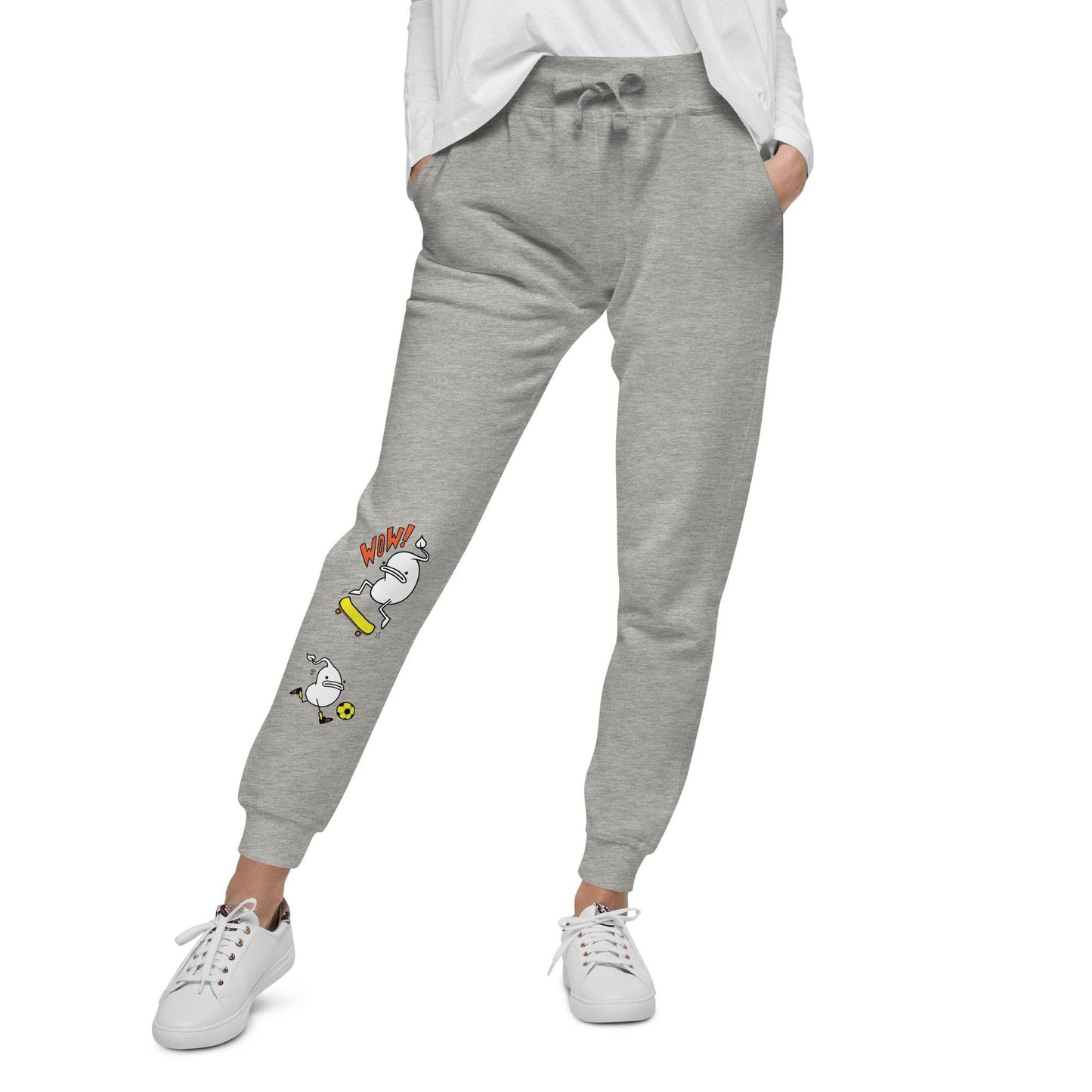 Fleece Mung sweatpants - Mung Bean!