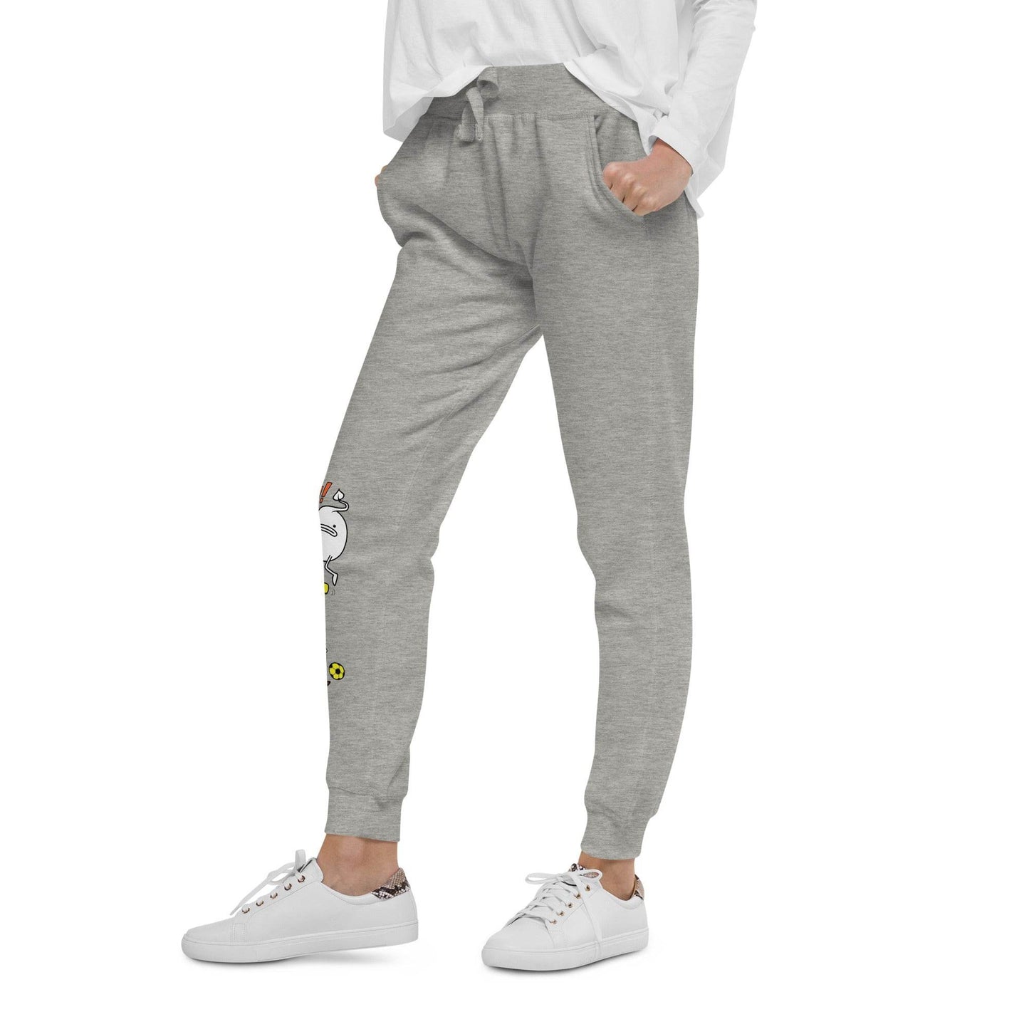 Fleece Mung sweatpants - Mung Bean!