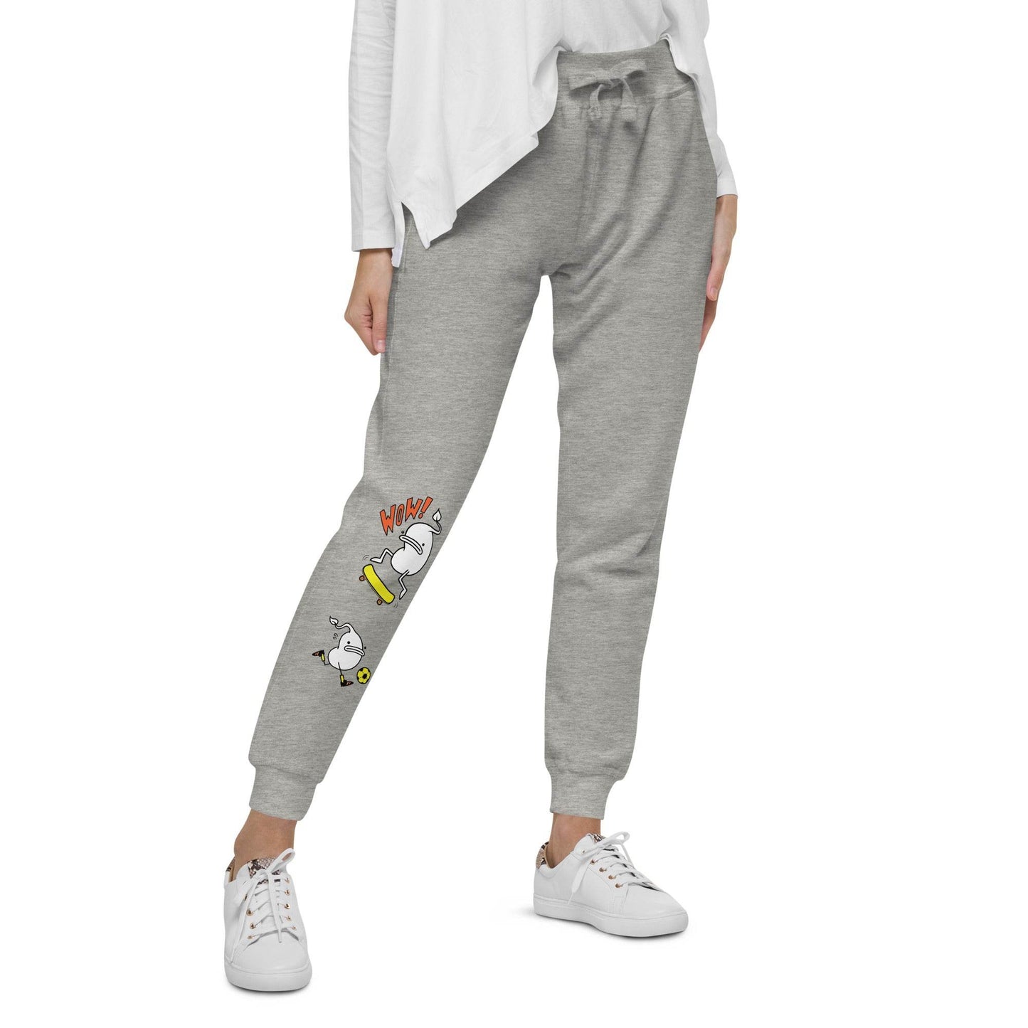 Fleece Mung sweatpants - Mung Bean!