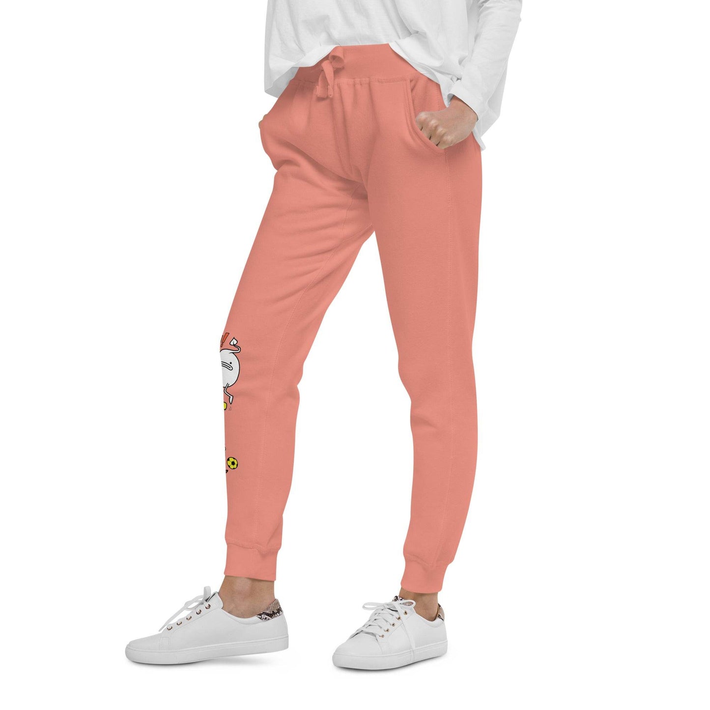 Fleece Mung sweatpants - Mung Bean!