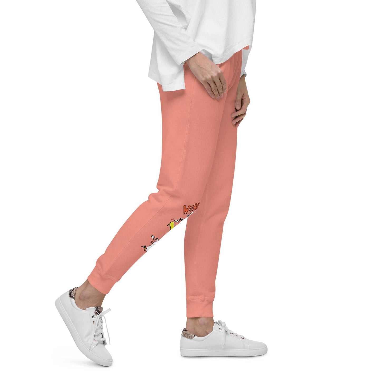 Fleece Mung sweatpants - Mung Bean!