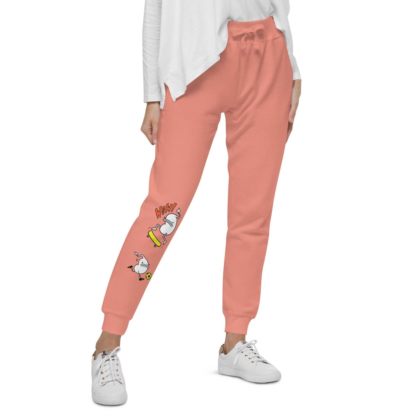 Fleece Mung sweatpants - Mung Bean!