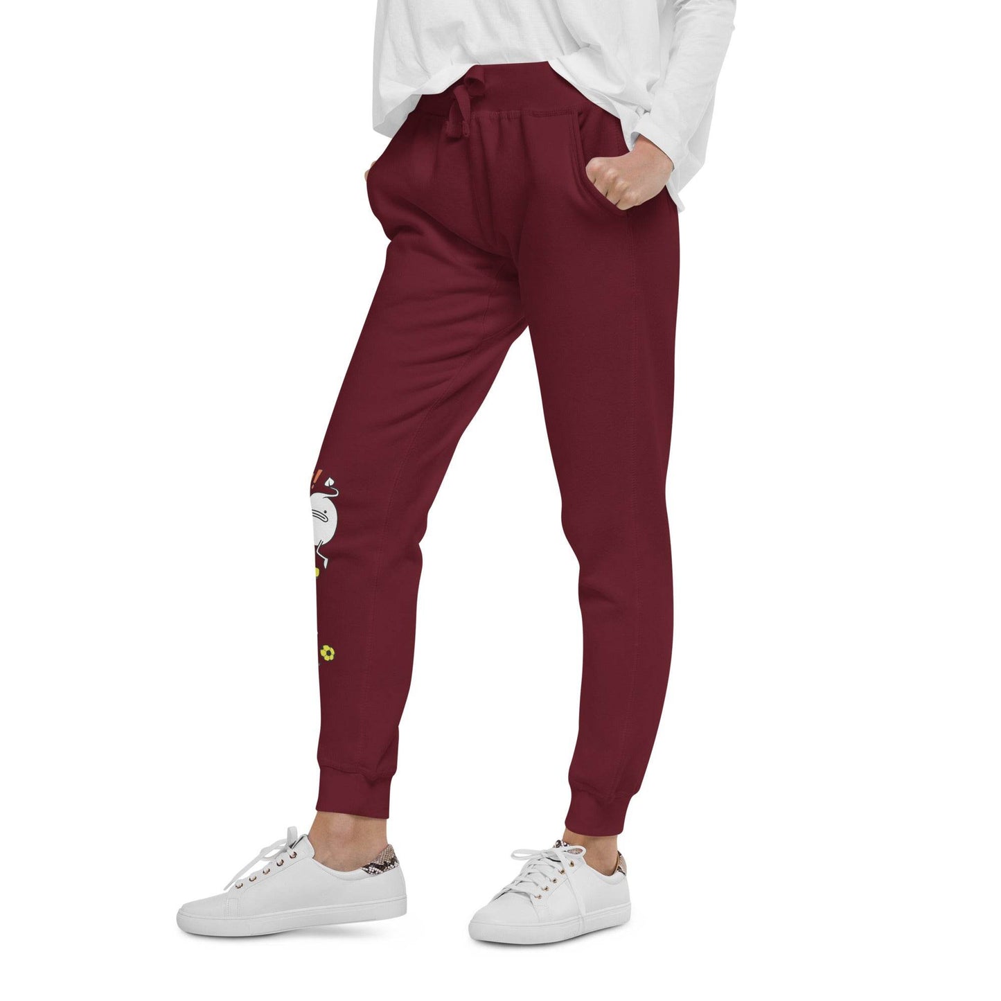 Fleece Mung sweatpants - Mung Bean!