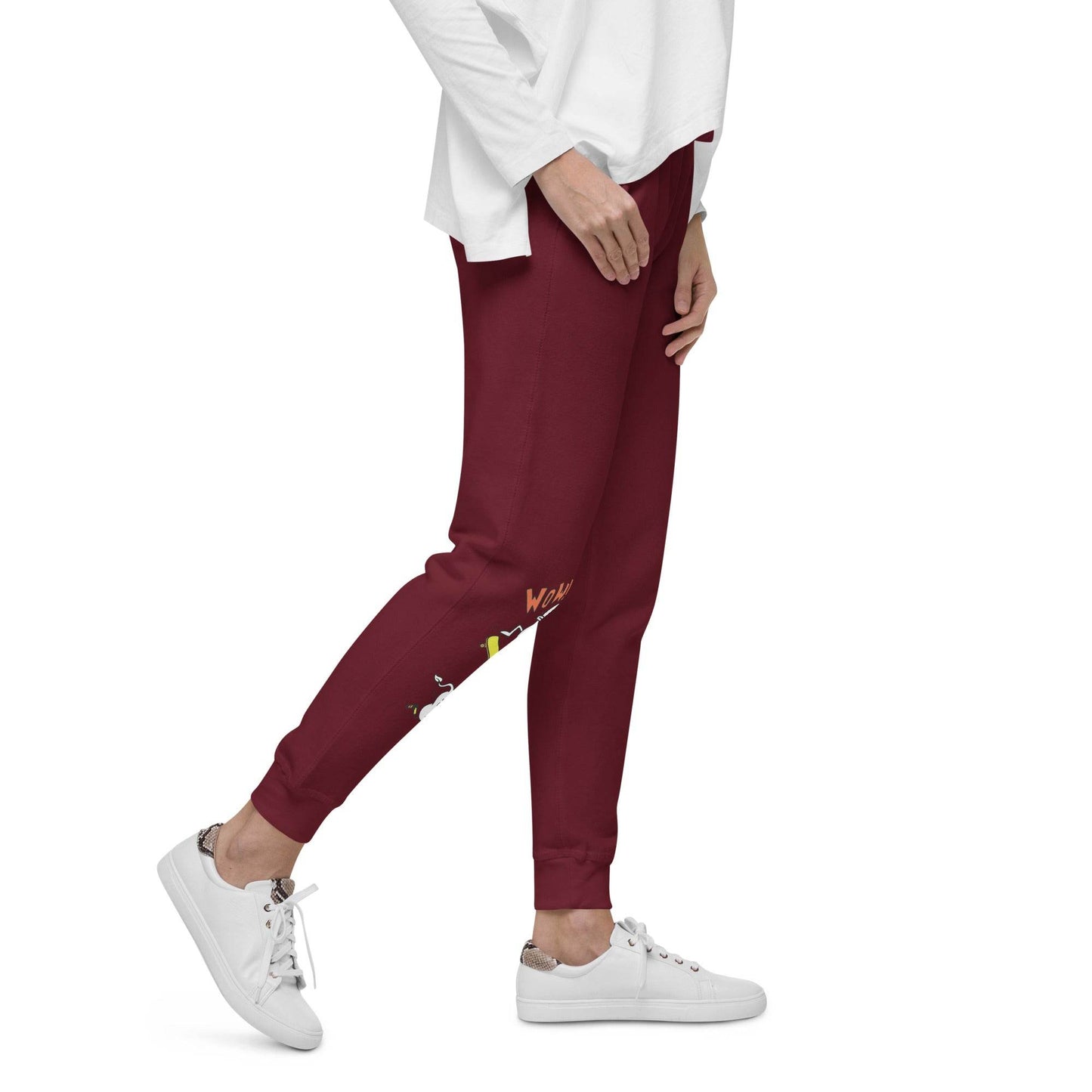 Fleece Mung sweatpants - Mung Bean!