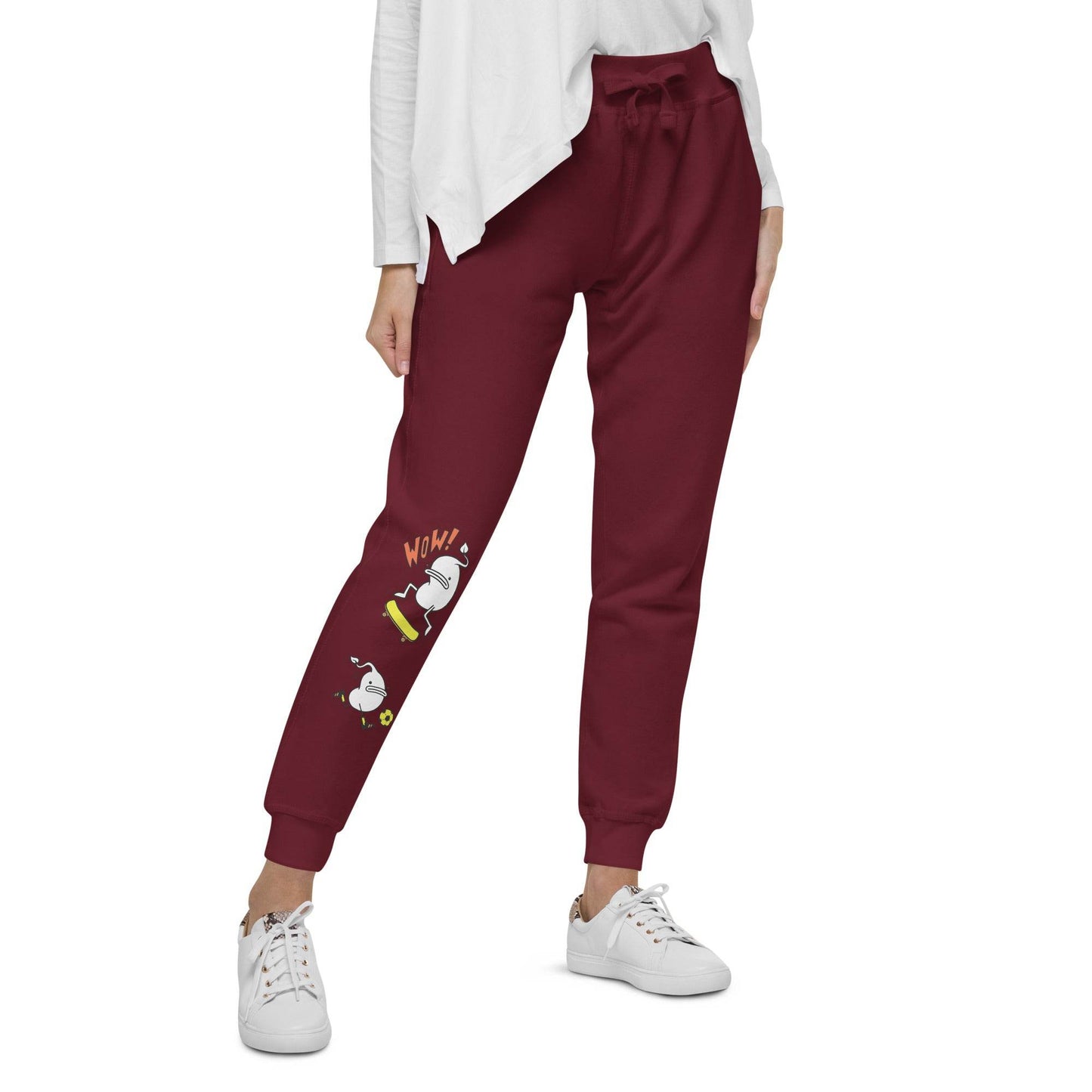 Fleece Mung sweatpants - Mung Bean!