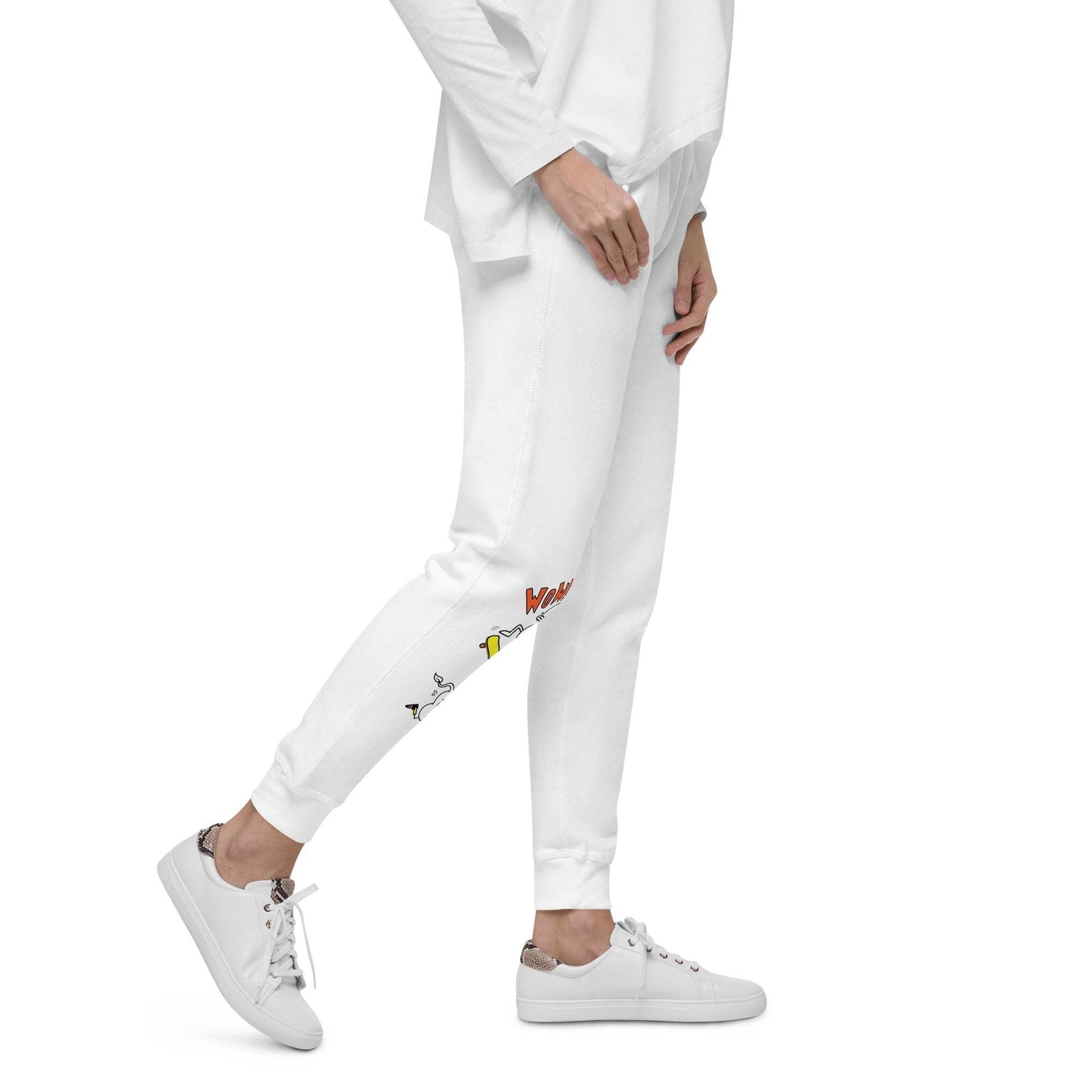 Fleece Mung sweatpants - Mung Bean!