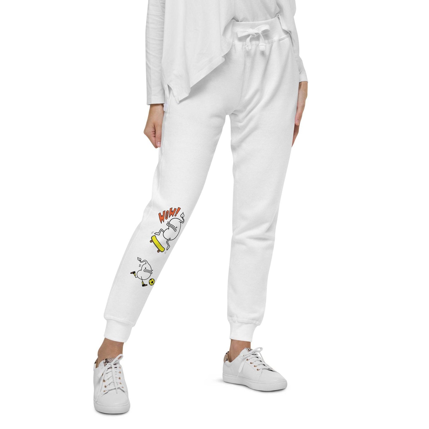 Fleece Mung sweatpants - Mung Bean!