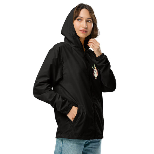 Take A Hike Mung Bean Zippered Windbreaker - Mung Bean!