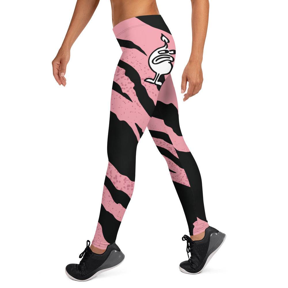 Pink Tiger Mung Leggings - Mung Bean!