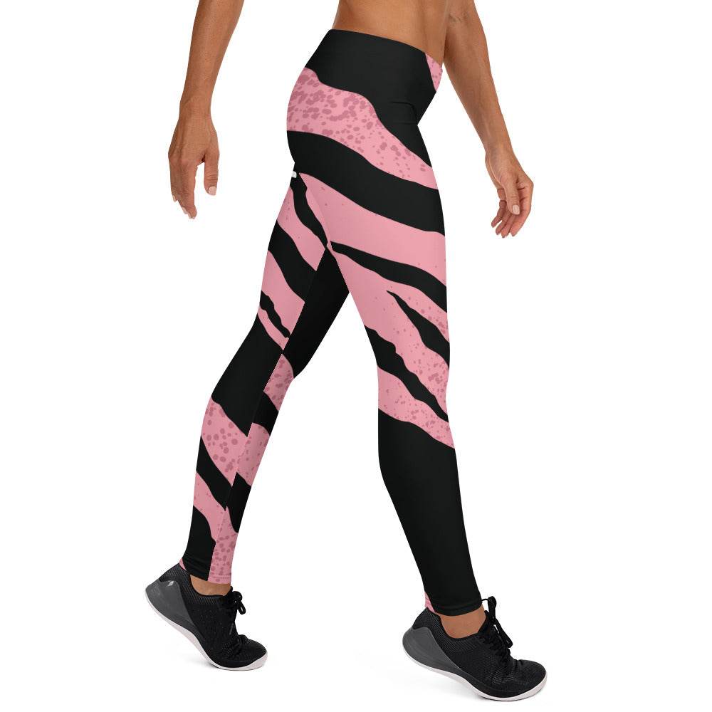 Pink Tiger Mung Leggings - Mung Bean!