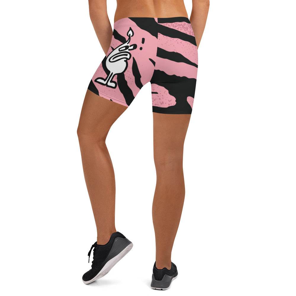 Pink Tiger Mung Shorts - Mung Bean!