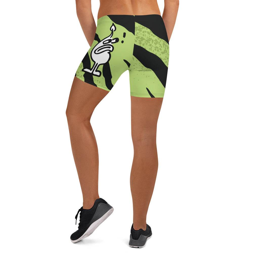 Green Tiger Mung Shorts - Mung Bean!