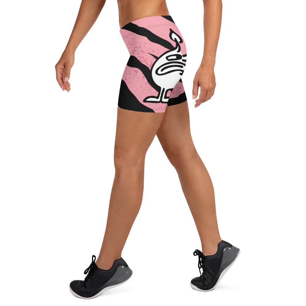 Pink Tiger Mung Shorts - Mung Bean!