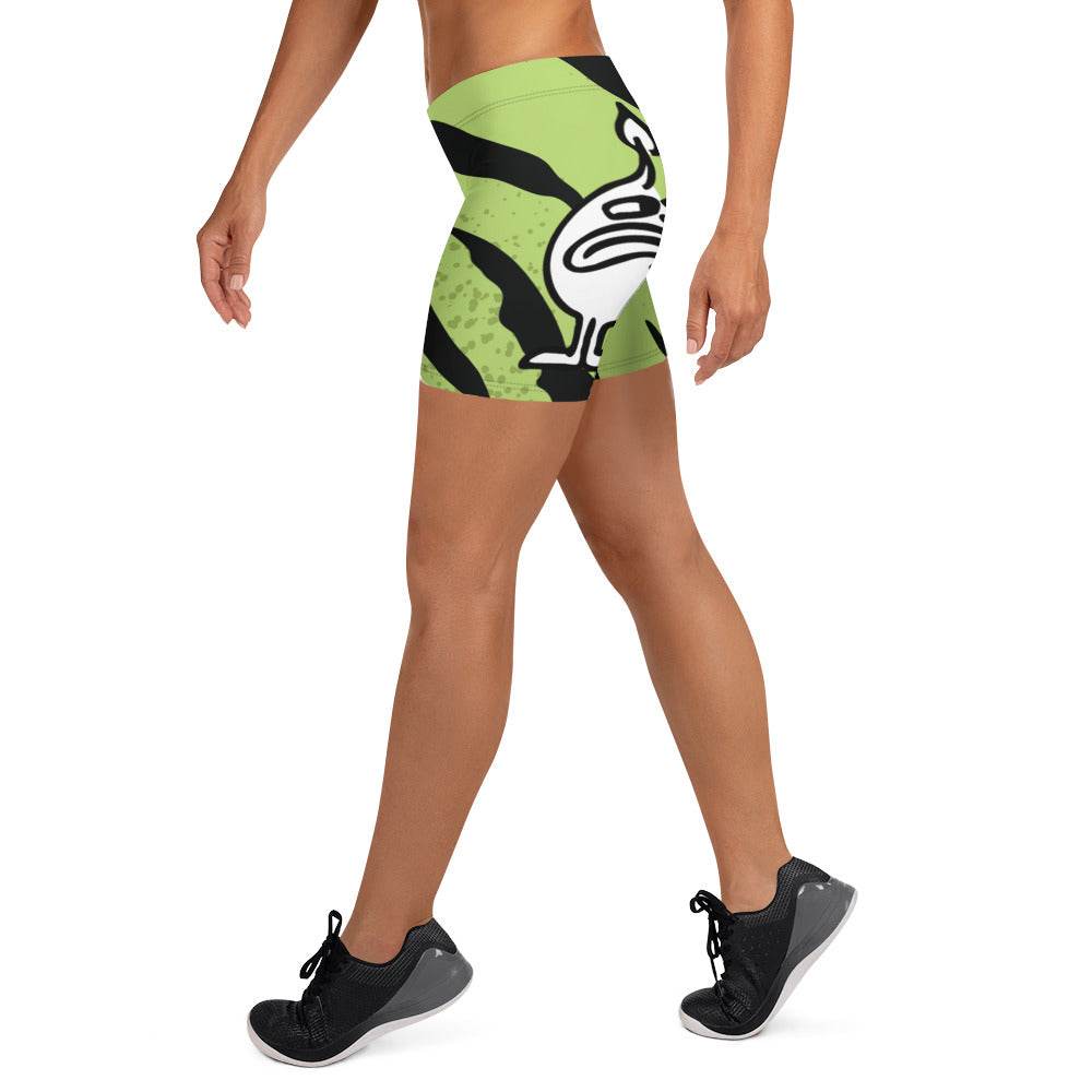 Green Tiger Mung Shorts - Mung Bean!