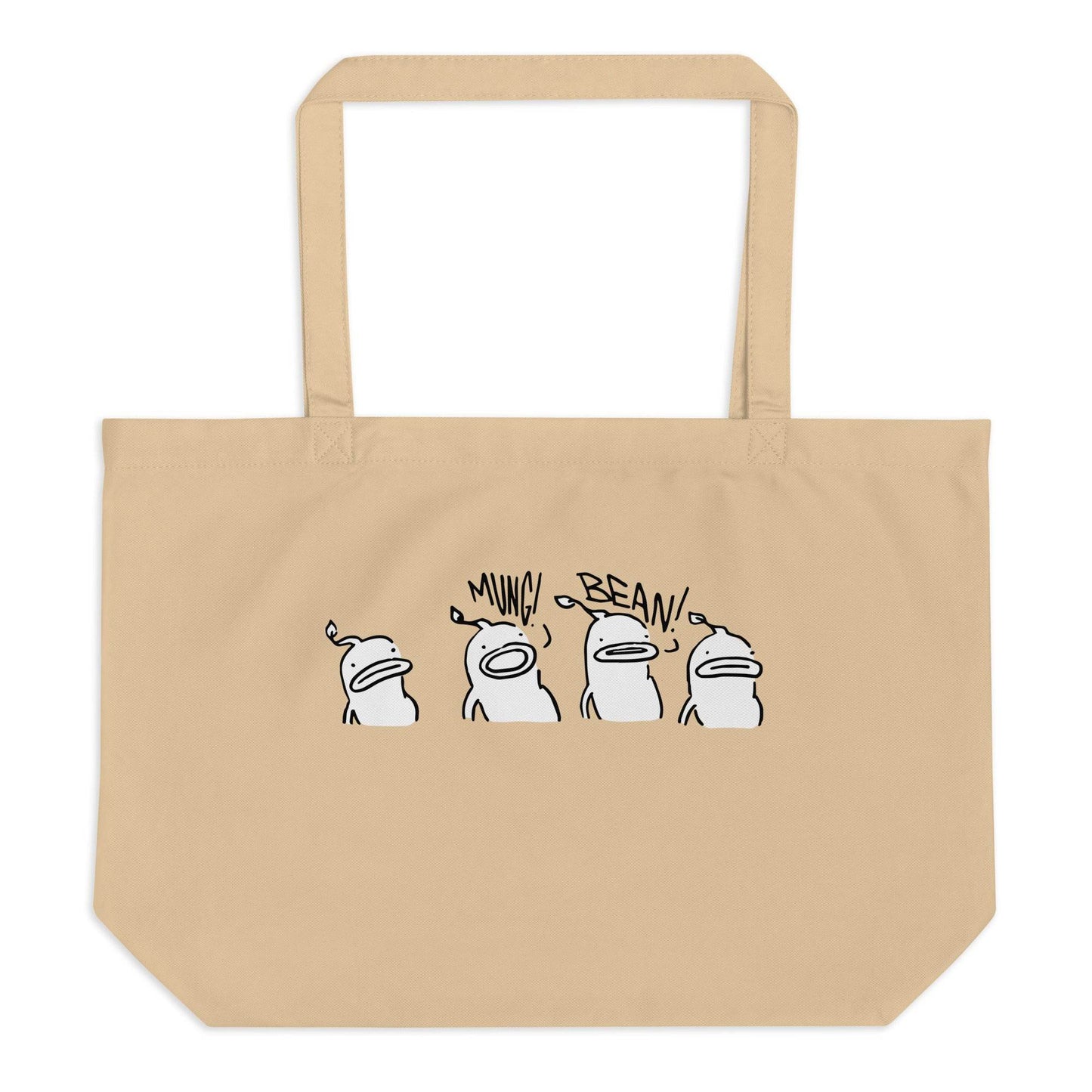Large Mung Tote Bag - Mung Bean!