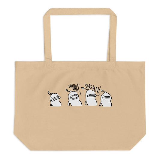 Large Mung Tote Bag - Mung Bean!