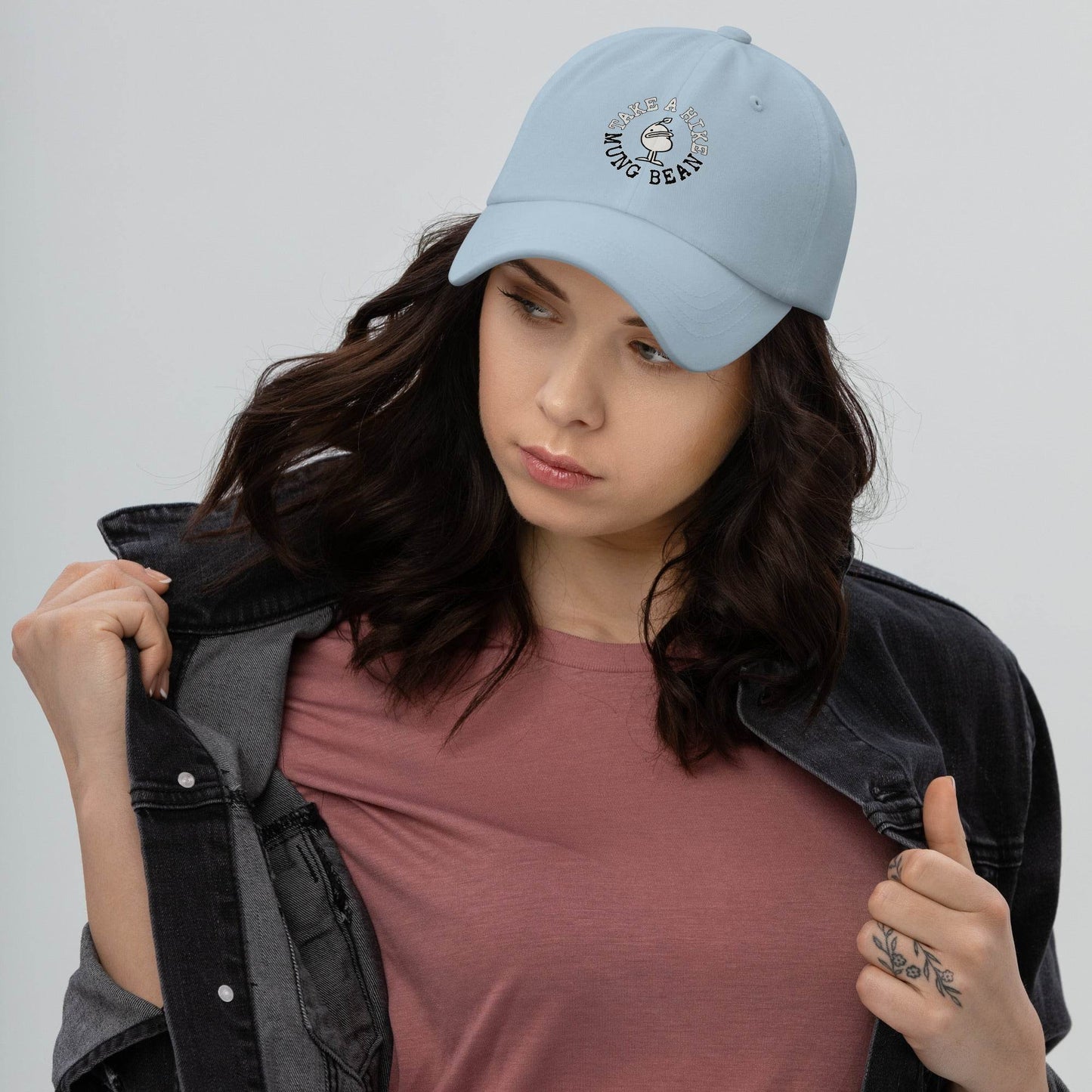 Take A Hike Mung Bean Dad Hat - Mung Bean!