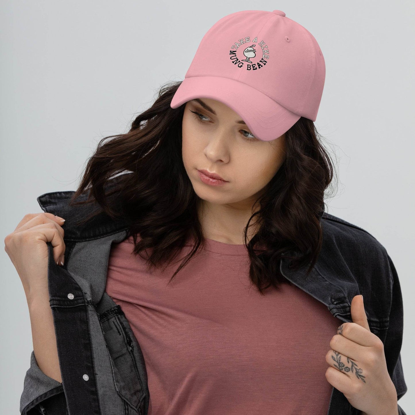 Take A Hike Mung Bean Dad Hat - Mung Bean!