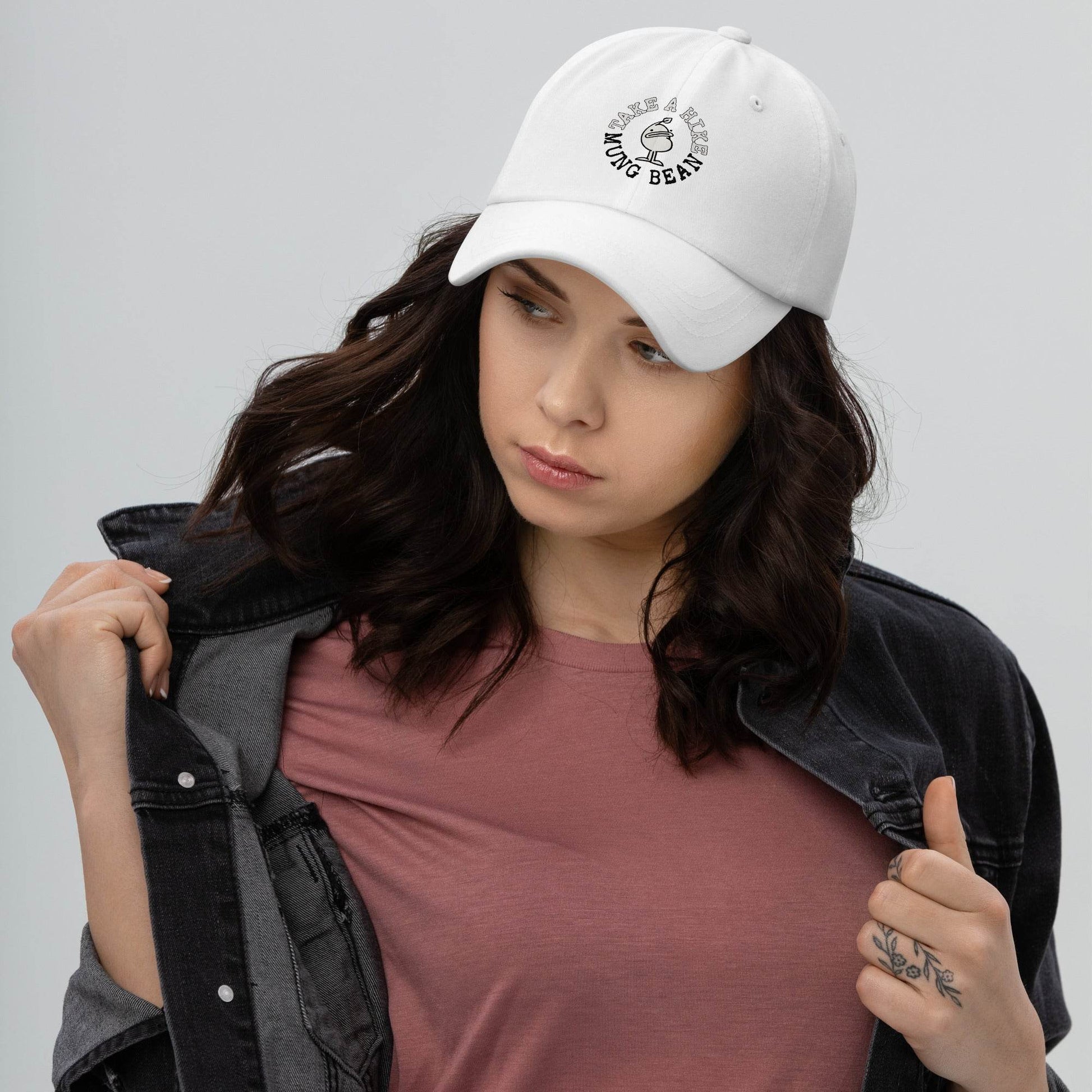 Take A Hike Mung Bean Dad Hat - Mung Bean!