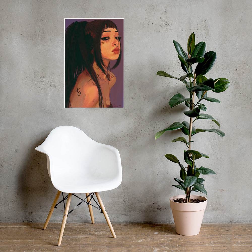 XO Tatted Poster - Mung Bean!