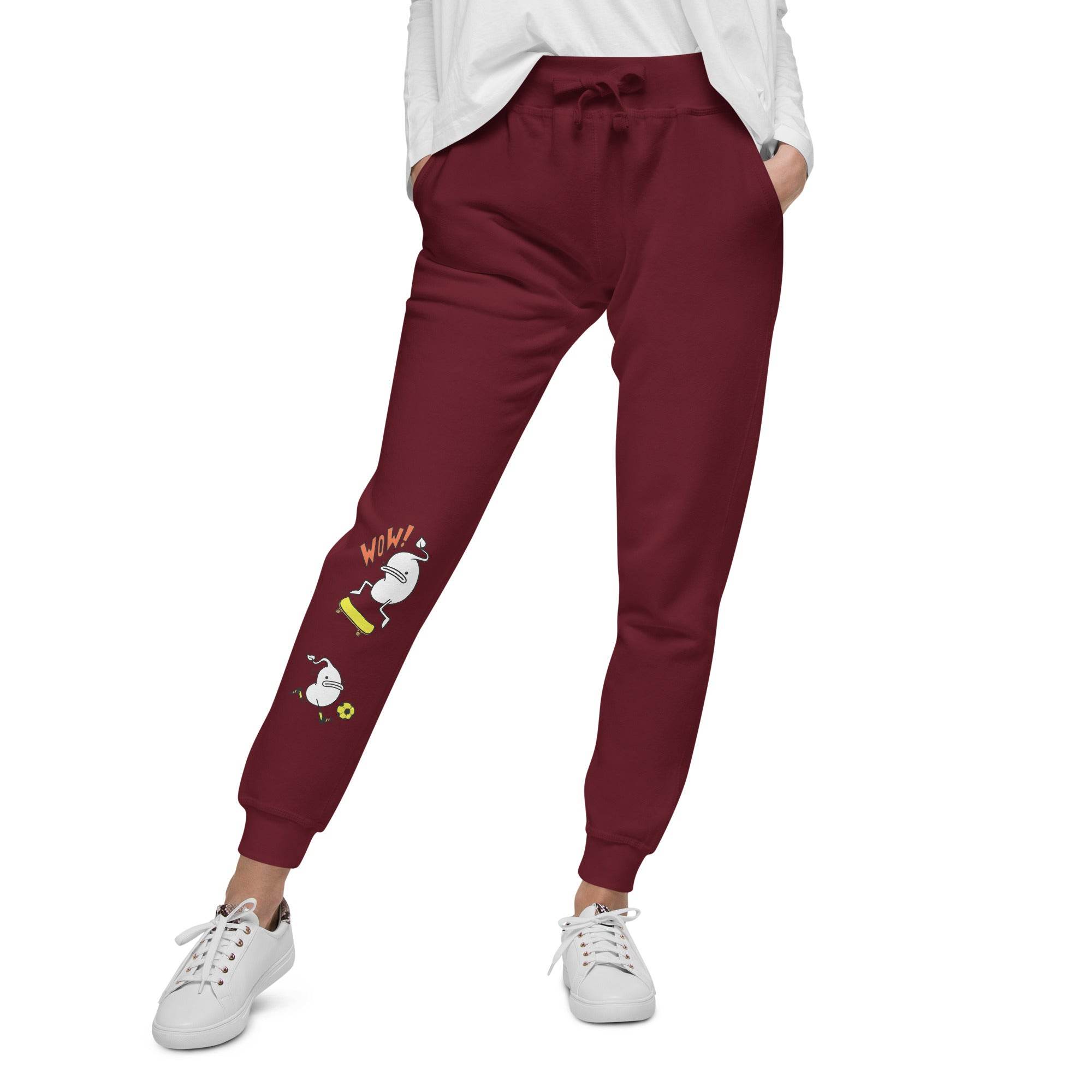 Fleece Mung sweatpants - Mung Bean!