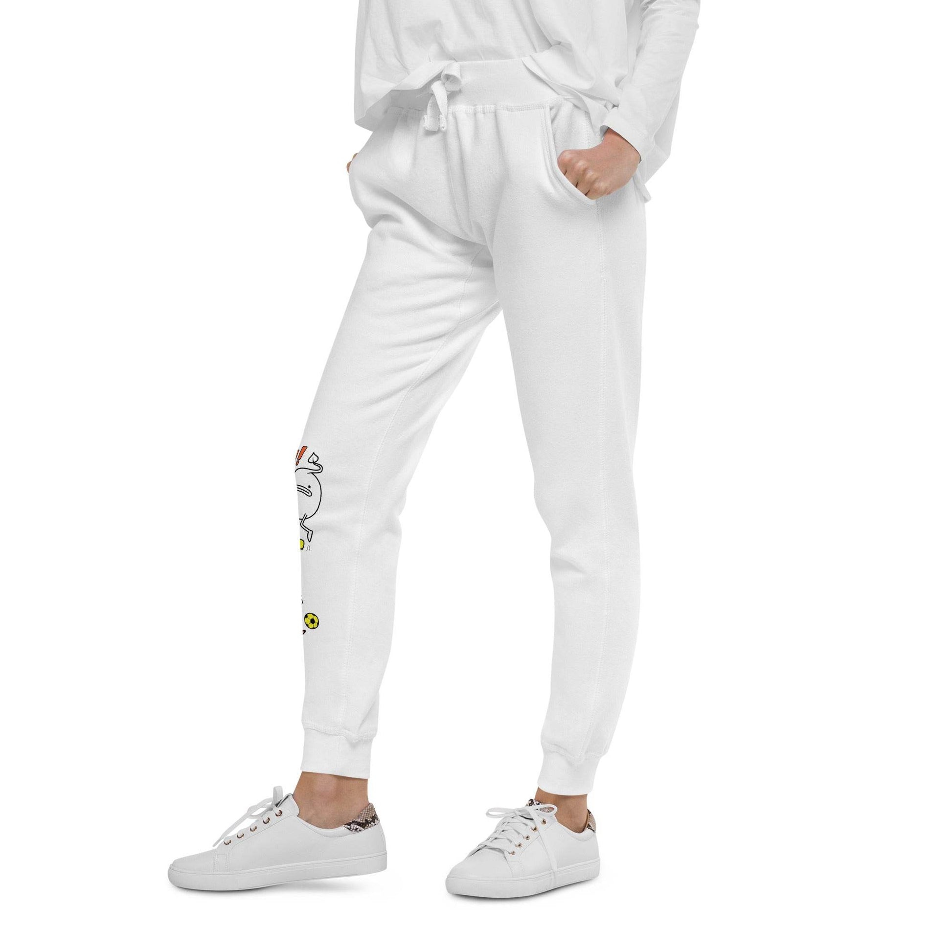 Fleece Mung sweatpants - Mung Bean!