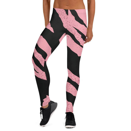 Pink Tiger Mung Leggings - Mung Bean!