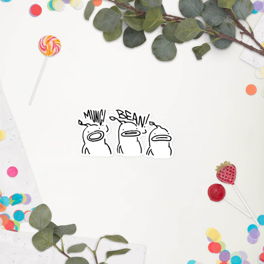 Mung! Bean! sticker - Mung Bean!